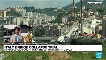 Italy bridge trial starts four years after tragedy