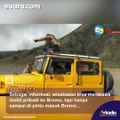 Razia ke Gunung Bromo, Polisi Tegur Wisatawan yang Naik di Atap Jeep