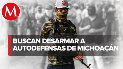 Con canje de armas, Michoacán busca 'extinguir' pacíficamente a autodefensas