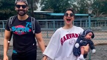 Gurmeet Choudhary Debina Bonnerjee Daughter Lianna Alibaug Vacation Video | Boldsky *Entertainment