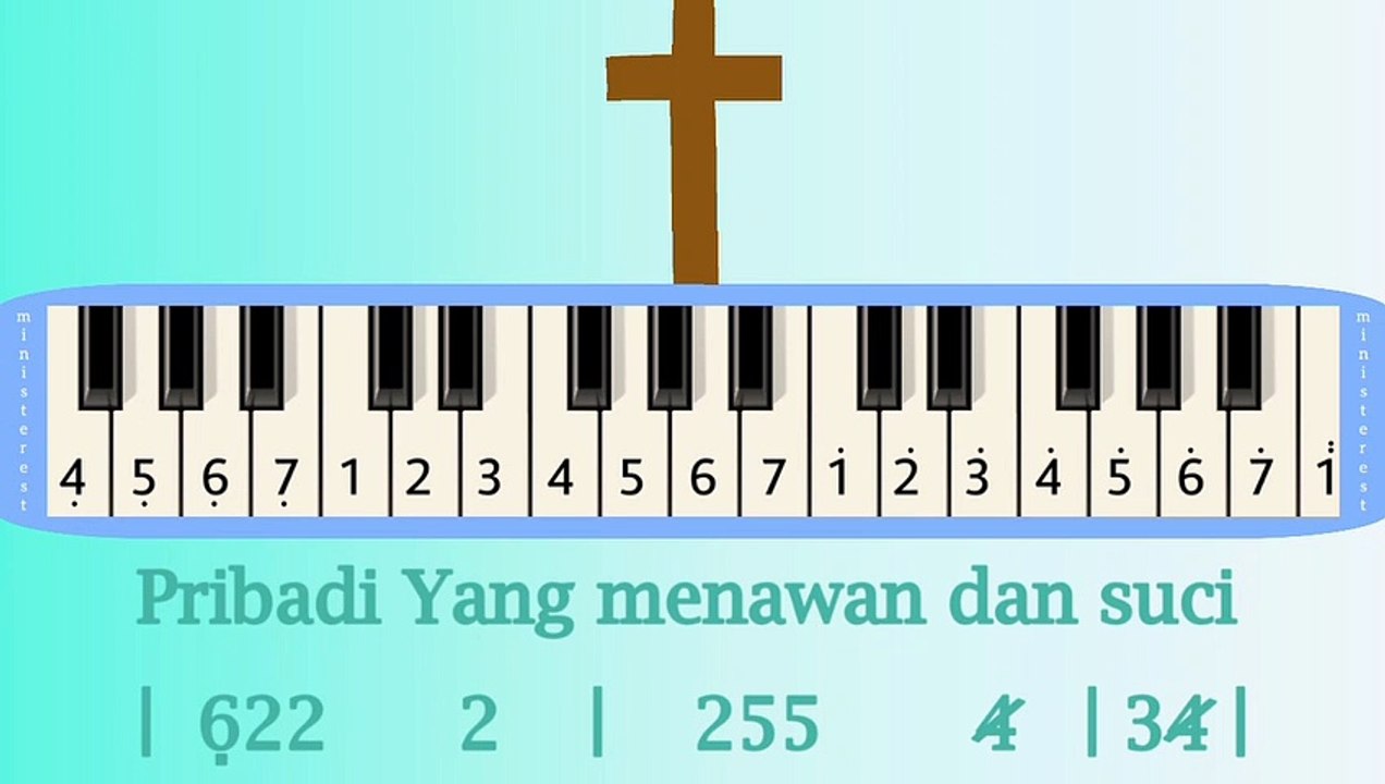 BEKERJALAH YA ROH KUDUS: PIANIKA ❲MELODICA❳ TUTORIAL | LAGU ROHANI