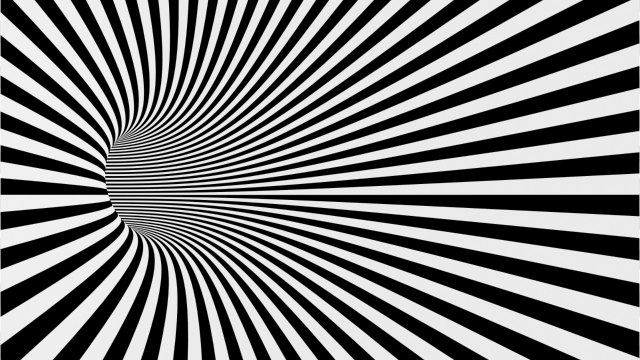 this optical illusion is so powerful that it can make your eyes dilate