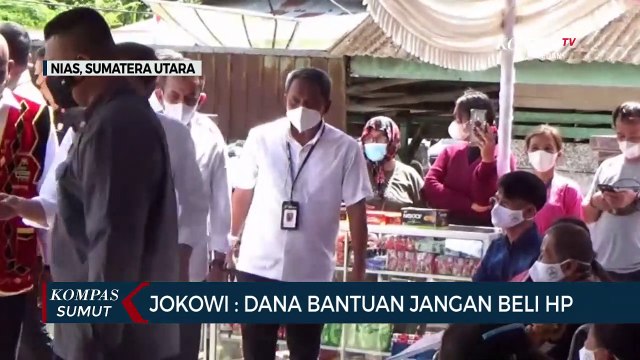 Presiden Joko Widodo Tinjau Pembangunan Infrastruktur di Nias