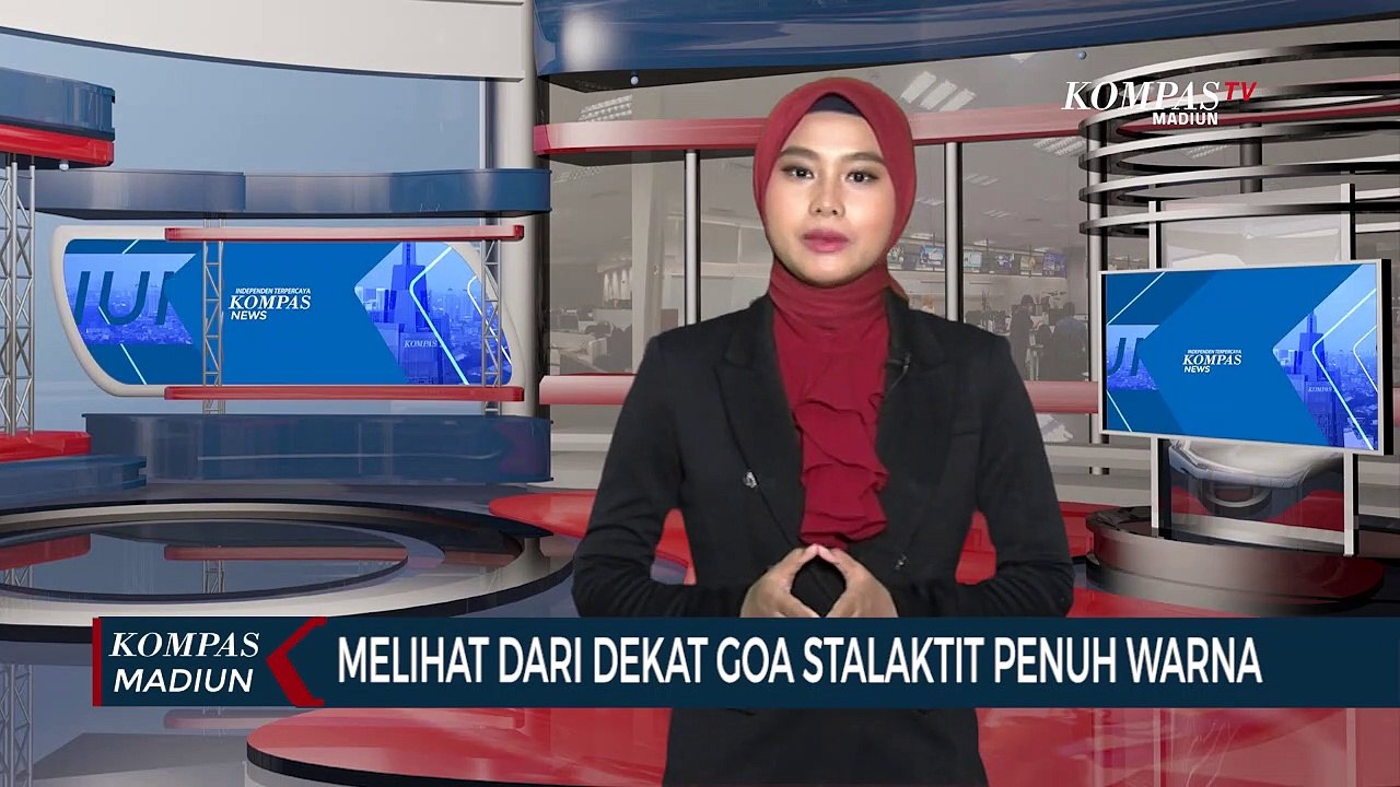 Melihat Dari Dekat Goa Stalaktit Penuh Warna