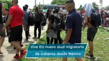 Crece oleada de migrantes cubanos a EU desde México #EnPortada