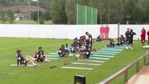 Beşiktaş, sabah antrenmanıyla çalışmalarını sürdürdü