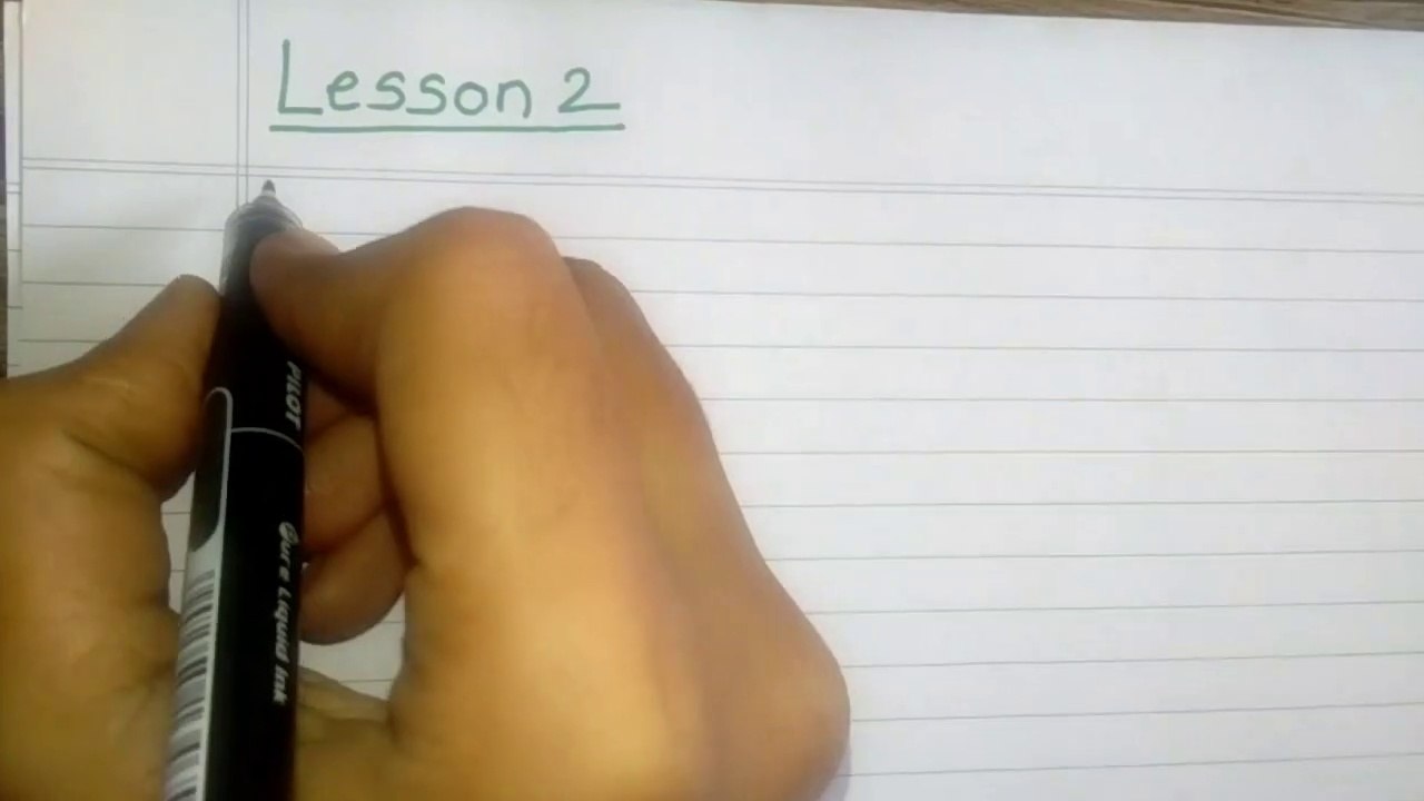 basic-english-grammar-lesson-2-video-dailymotion