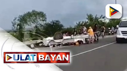 2 pasahero, patay nang bumaliktad ang sinasakyang center car farm equipment sa Cabagan, Isabela