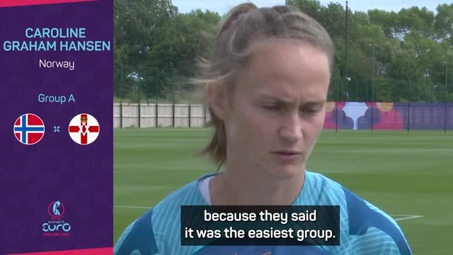 Caroline Graham Hansen expects Northern Ireland to 'fight for their lives'