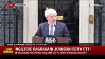 Boris Johnson istifa etti: Süremin bittiğini görememek acı verici