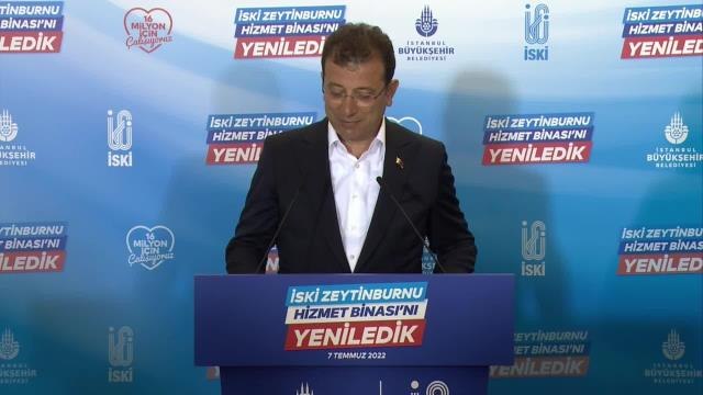 İmamoğlu, İSKİ'nin Yeni Binasını Hizmete Açtı: Yatırımlarımızı, Siyasi Parti Adı Anmadan Yapıyoruz