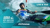 2022 ICF Canoe Slalom Junior & U23 World Championships Ivrea Italy / Canoe Junior Heats