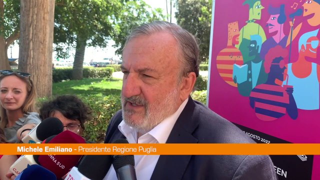 Puglia, Emiliano Eventi come Medimex possono cambiare nostra storia