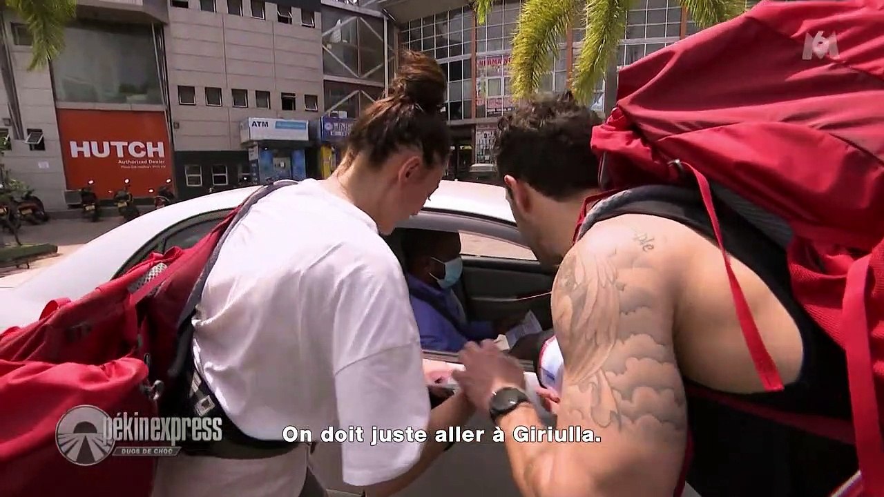 Valentin Léonard et Rachel Legrain-Trapani dans "Pékin Express, duos de choc"