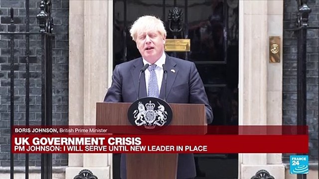 REPLAY: Boris Johnson resigns as UK Prime Minister