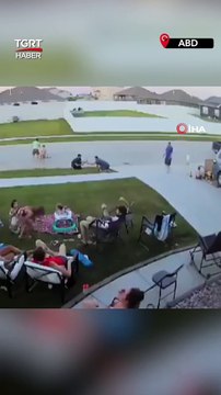 Havai fişek patlatırken ortalık savaş alanına döndü!