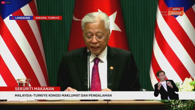Malaysia - Turkiye bincang isu hab perdagangan ASEAN - Ismail