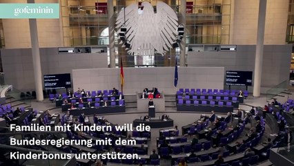 Familien bekommen Kinderbonus ab Juli
