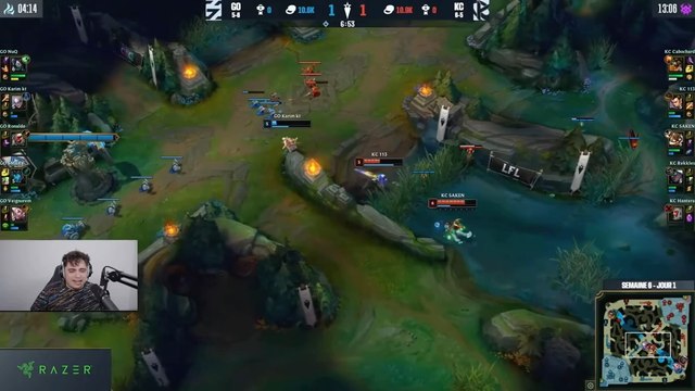 La interacción más odiada que apareció en un partido de Karmine Corp (League of Legends)