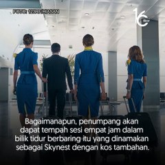 Pesawat Air New Zealand kini ada katil?