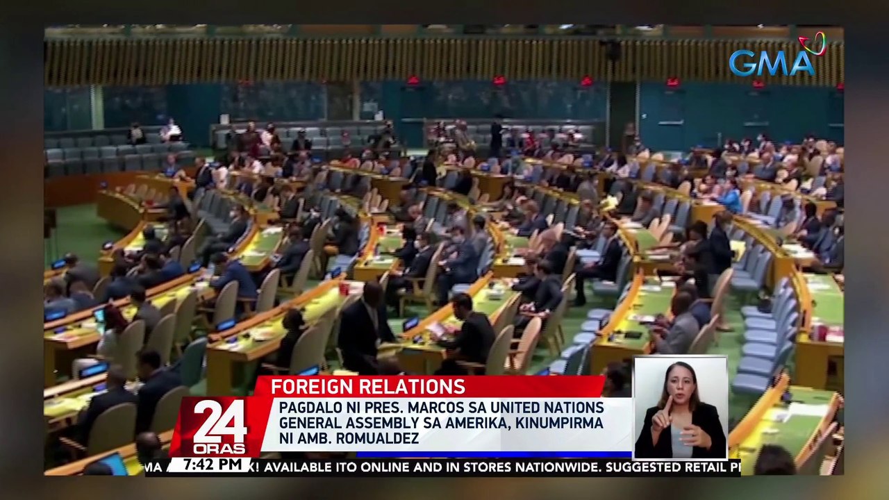 Pagdalo ni Pres. Marcos sa United Nations General Assembly sa Amerika, kinumpirma ni Amb. Romualdez | 24 Oras