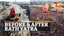 Rath Yatra In Puri | With Devotees In 2022 & Without Devotees In 2021 Amid COVID Restrictions