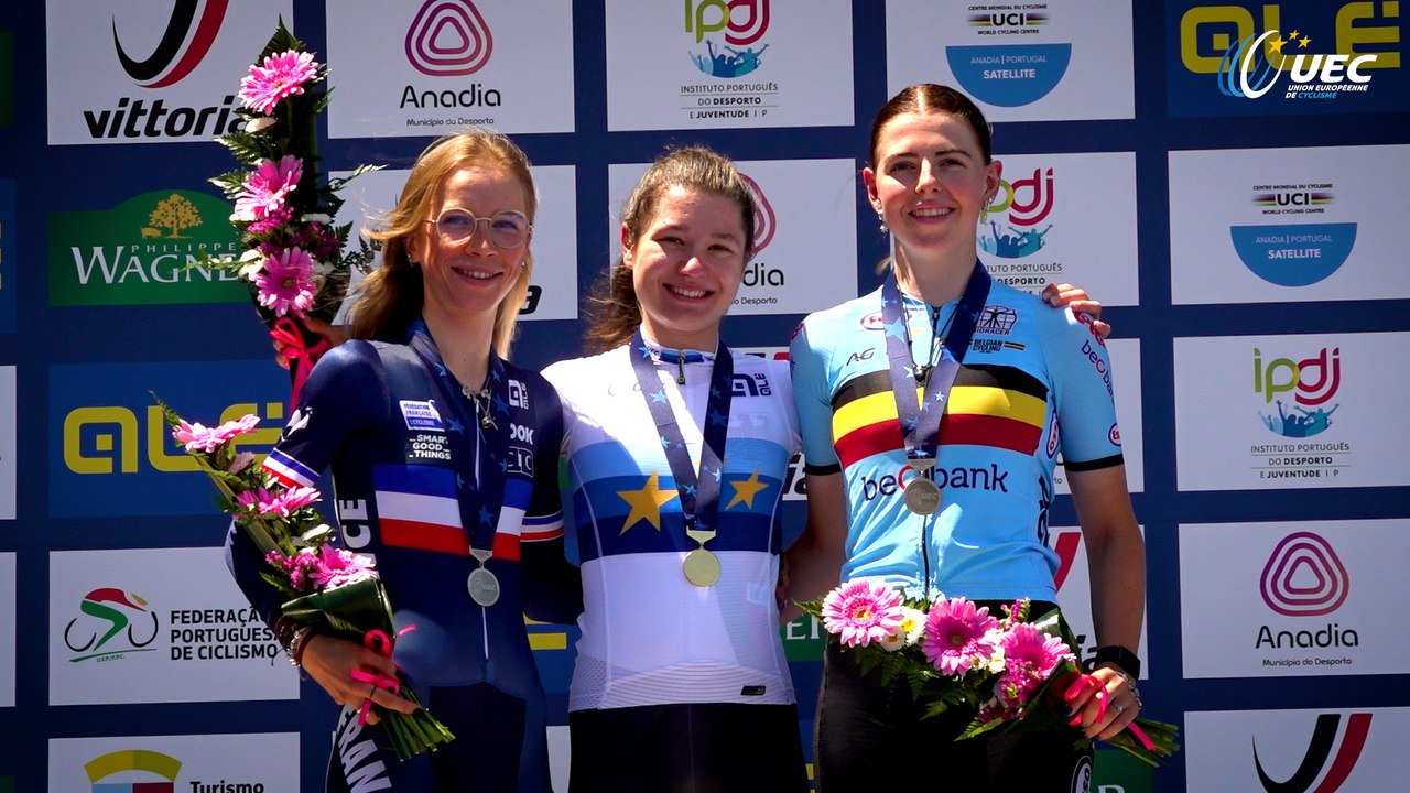 #EuroRoad22 | Highlights Time Trial W. Jun. & M. Jun.