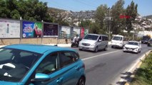 Bodrum Belediyesi sezon ortası çalışma başlattı: Trafik kilitlendi