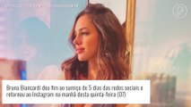 Bruna Biancardi 'dá as caras' após sumiço em meio a rumor de término com Neymar e web reage: 'Apareceu a margarida'