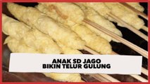 Viral Anak SD Jago Bikin Telur Gulung, Publik Salut dengan Sosok Ibu yang Mendampingi