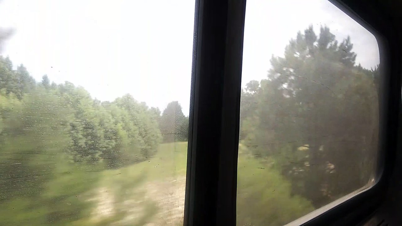 Amtrak 80 Carolinian east of Raleigh North Carolina