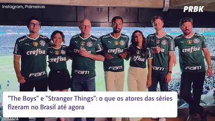 "Stranger Things" e "The Boys": o que os atores fizeram no Brasil até agora
