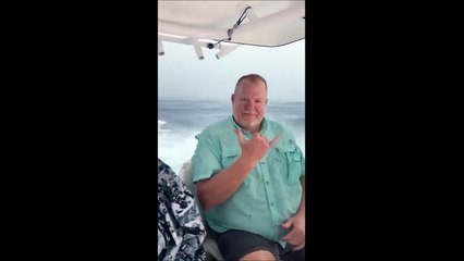 Même en bateau, on peut attirer la foudre