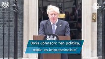 Boris Johnson anuncia su dimisión como primer ministro de Reino Unido