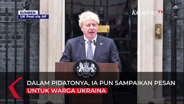 PM Inggris Boris Johnson Resmi Umumkan Mundur, Kirim Pesan untuk Ukraina dalam Pidato