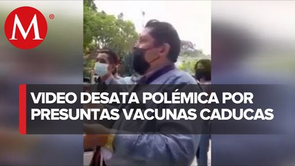 Denuncian módulo anticovid en Oaxaca por presuntas vacunas caducadas