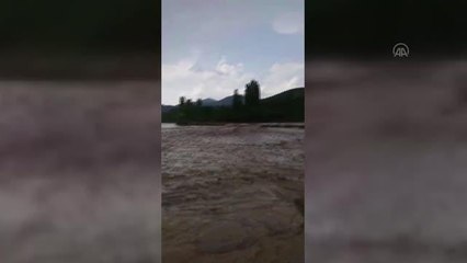 Sağanak sele neden oldu