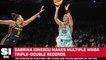 Sabrina Ionescu Makes WNBA Triple-Double History