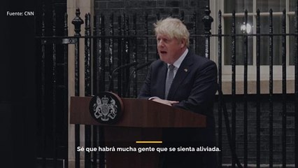 Boris Johnson dice estar dejando el mejor trabajo del mundo
