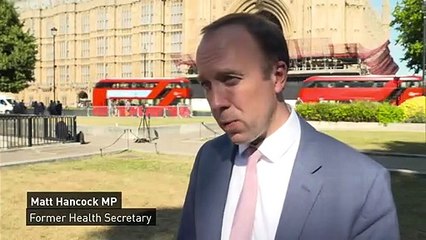 Matt Hancock says he won’t be throwing his hat in the ring