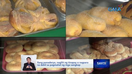 Ilang panaderya, nagliit ng tinapay o nagsara na dahil sa pagmahal ng mga sangkap | Saksi