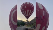 Kapadokya'nın giriş kapısı Soğanlı'da balon turizmi yeniden başladı