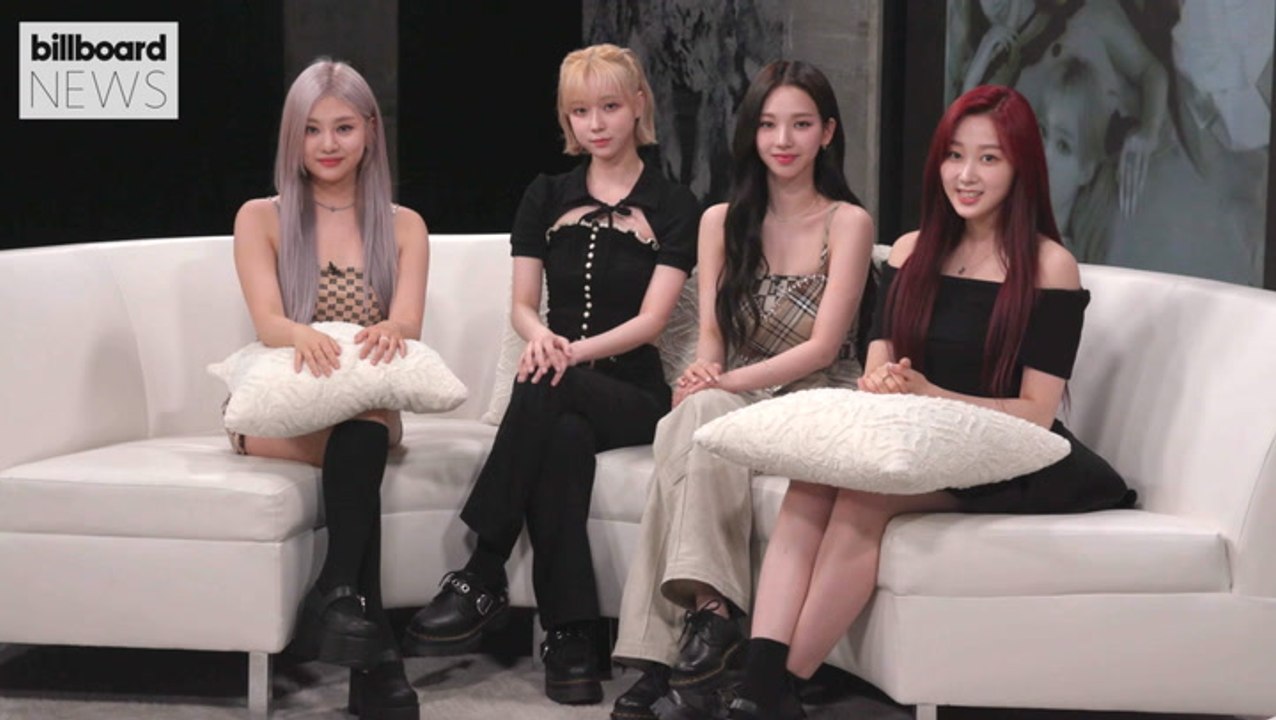 aespa On Their New EP 'Girls', Performing For Their Fans, Wanting to Collab With Harry Styles & More | Billboard News