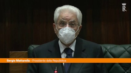 Ucraina, Mattarella "Guerra minaccia sistema fondato su diritto"
