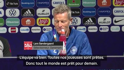 Euro 2022 (F) - Søndergaard : "L'équipe pourrait difficilement être mieux"