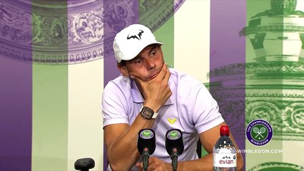 Wimbledon 2022 - Rafael Nadal : "That's a right decision !"