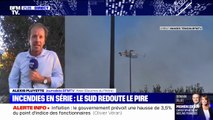 Des habitations détruites par l'incendie à Arles