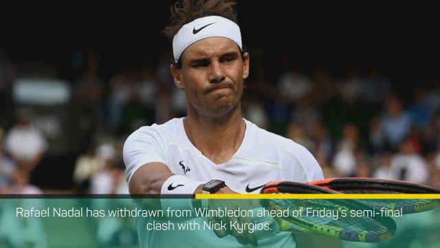 Breaking News - Nadal out of Wimbledon