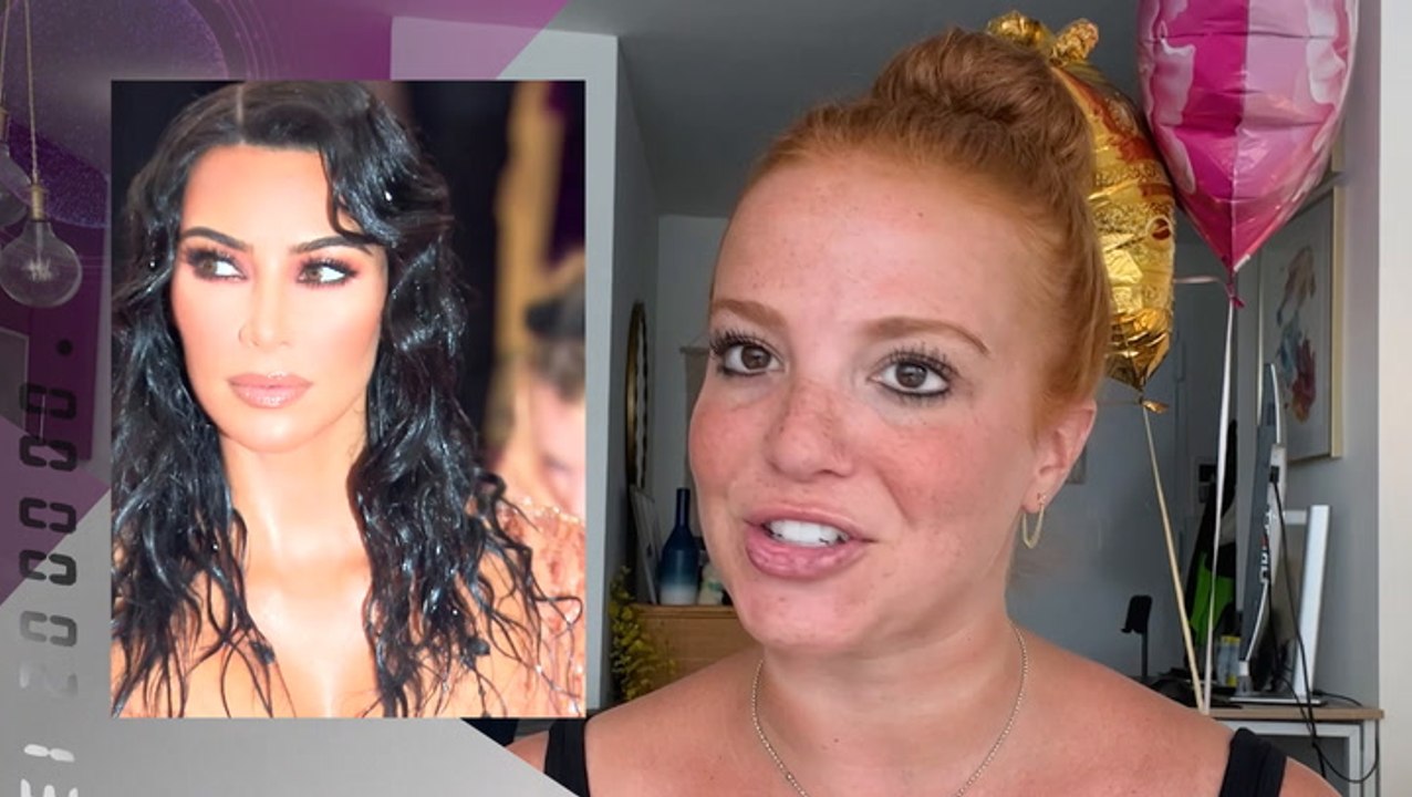 Kim Kardashian Poses Nearly Naked, Covered In Blonde, Rapunzel-Length Braids On ‘Allure’ Cover