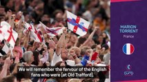 France squad left 'amazed' by English fan fervour